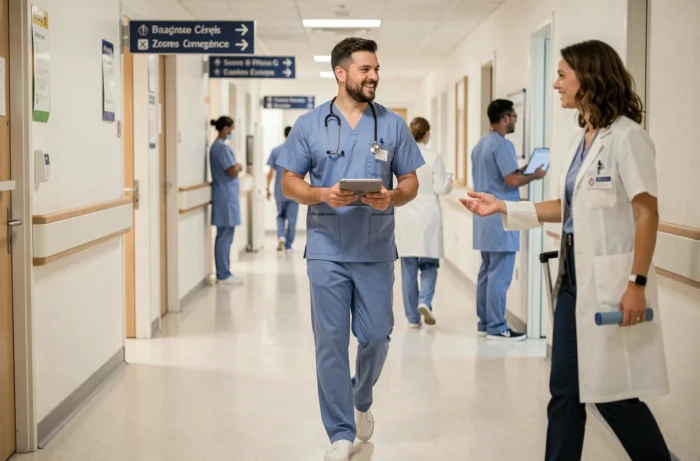 Infirmier en milieu hospitalier parisien, secteur de la santé en forte croissance et recrutement en 2024